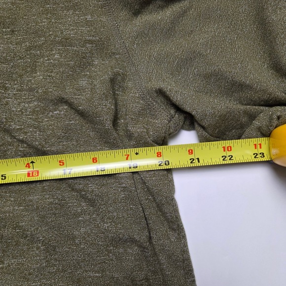 Lucky Brand Adult Mens Henley Shirt Extra Large Olive Long Sleeve Tee Casual - Picture 5 of 6